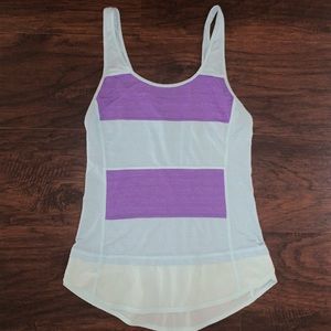 Lululemon Purple Blue Mod Moves Singlet Tank 4